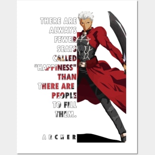 Archer Fate Quote Posters and Art